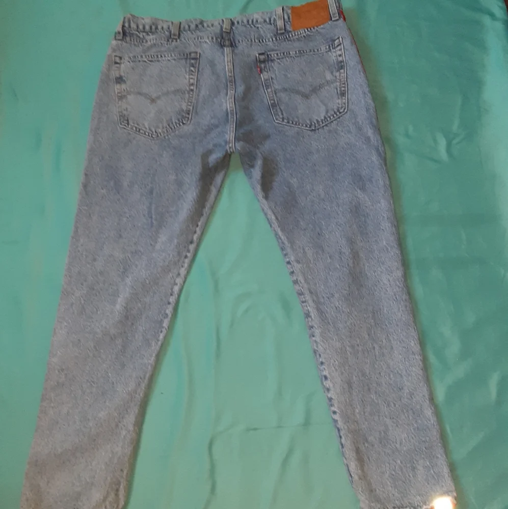 LEVI'S 512 JEANS WITH REFLECTIVE STRIPES, SIZE 40